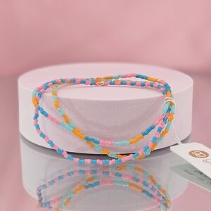 Gorjana Bracelets Set Miami Gigi Striped Boho Summer Colorful Vacation Gifts New